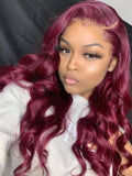 99j (Burgundy) Frontal Wig