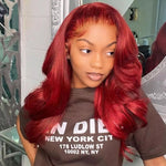 RED Frontal Wig