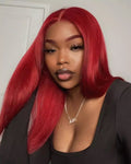 RED Closure Wig